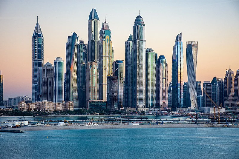 Dubai Marina Skyline