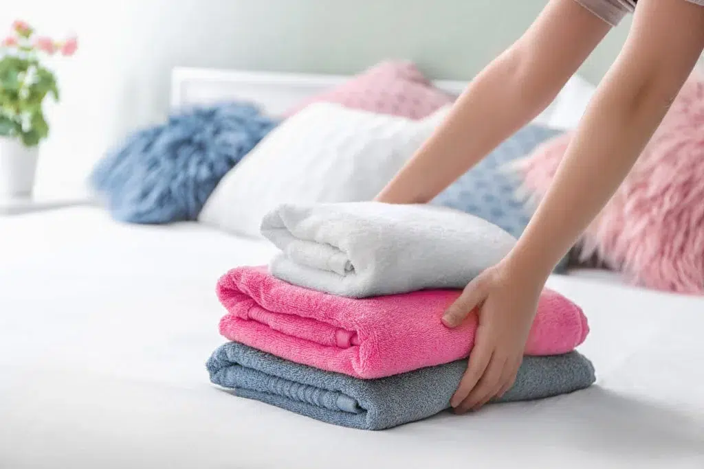 Bed linen towels 1