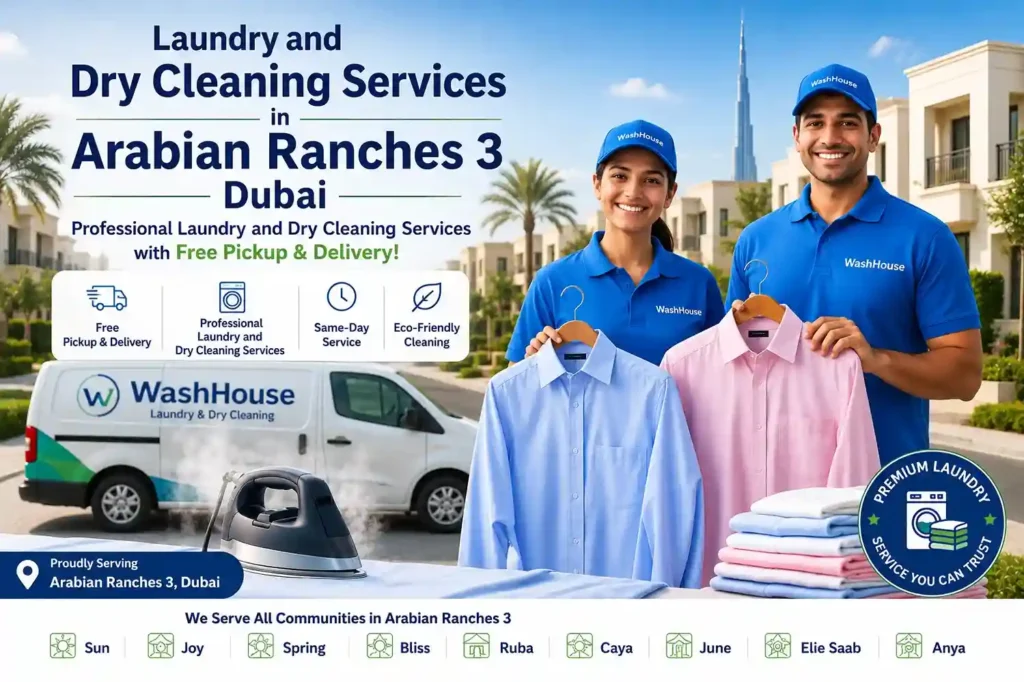 Laundry and Dry Cleaning Services in Arabian Ranches 3
