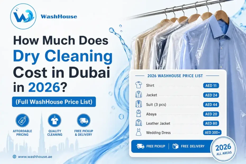 How Much Does Dry Cleaning Cost in Dubai in 2026