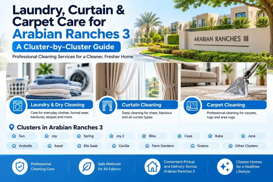 Arabian Ranches 3 Cleaning Guide