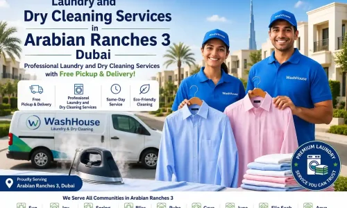Laundry and Dry Cleaning Services in Arabian Ranches 3