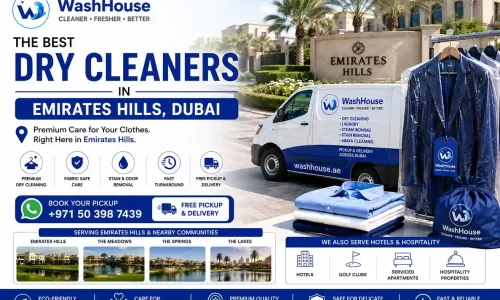 The Best Dry Cleaners in Emirates Hills Dubai